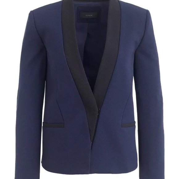 J CREW Asymmetrical Blazer, Like New - Picture 2 of 9